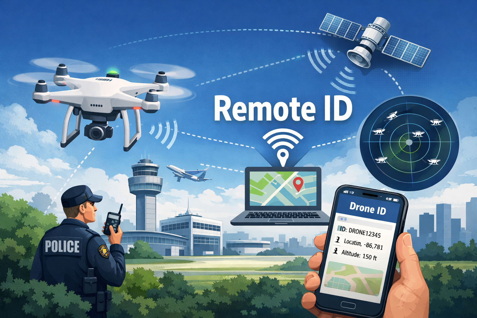 Remote ID, Surveillance and the Fourth Amendment